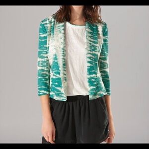 MAJE Green Tie Dye Blazer 36/M